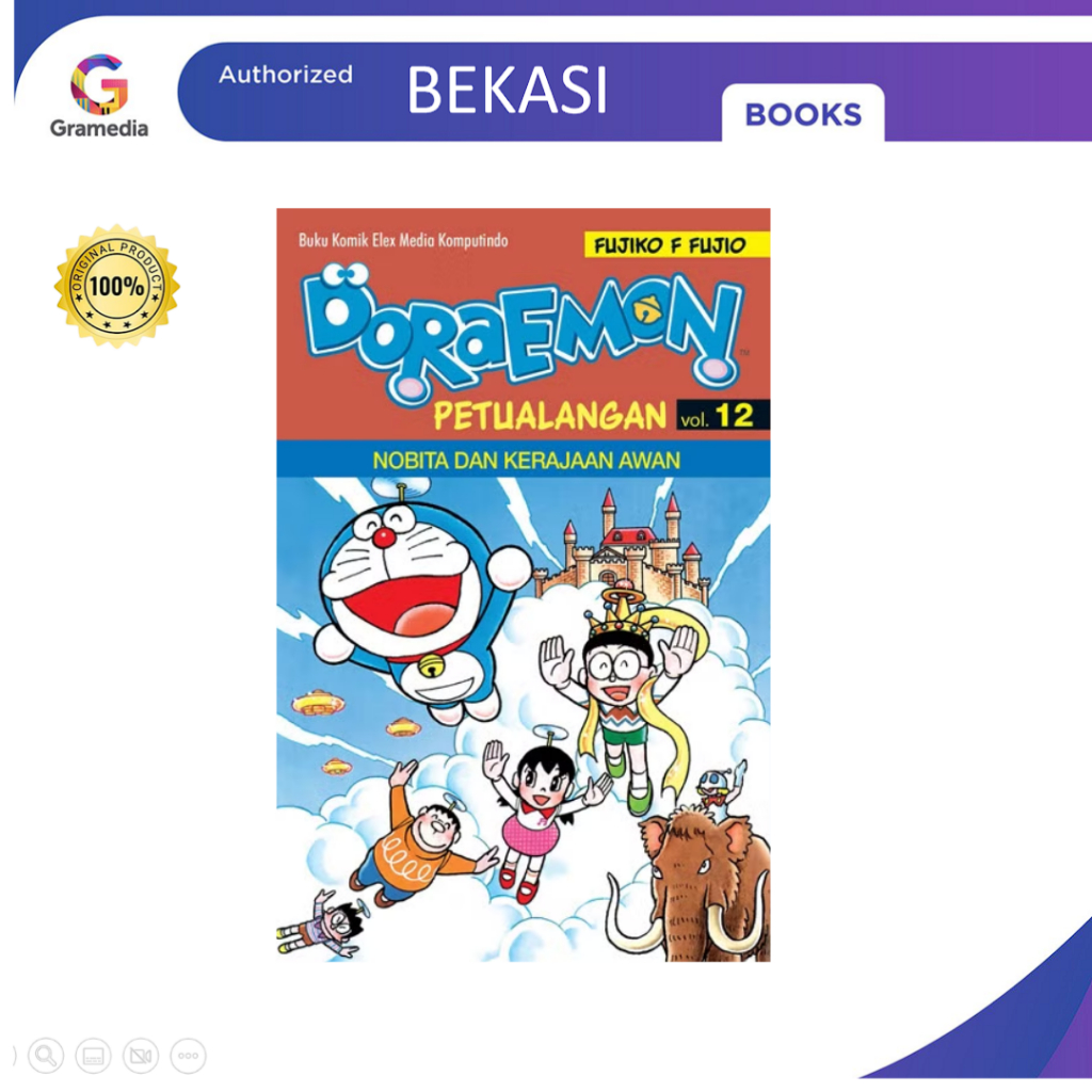 Gramedia Bekasi Buku Komik Doraemon Petualangan 12 (2026)