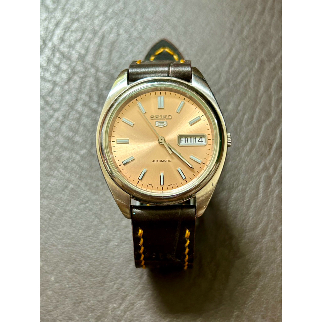 Seiko snxa11 SNXA11  Salmon Dial Automatic (7S26-0430) ultra rare