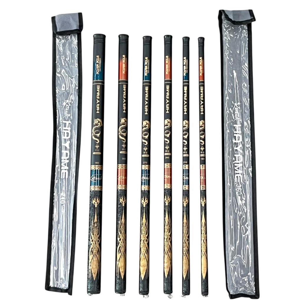 tegek pancing KATANA HAYAME panjang 180-450 dengan action medium