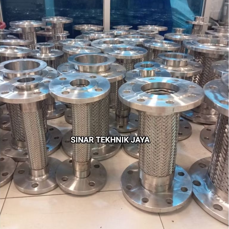 flexible hose joint 6" ss304 PN-16 full ss304