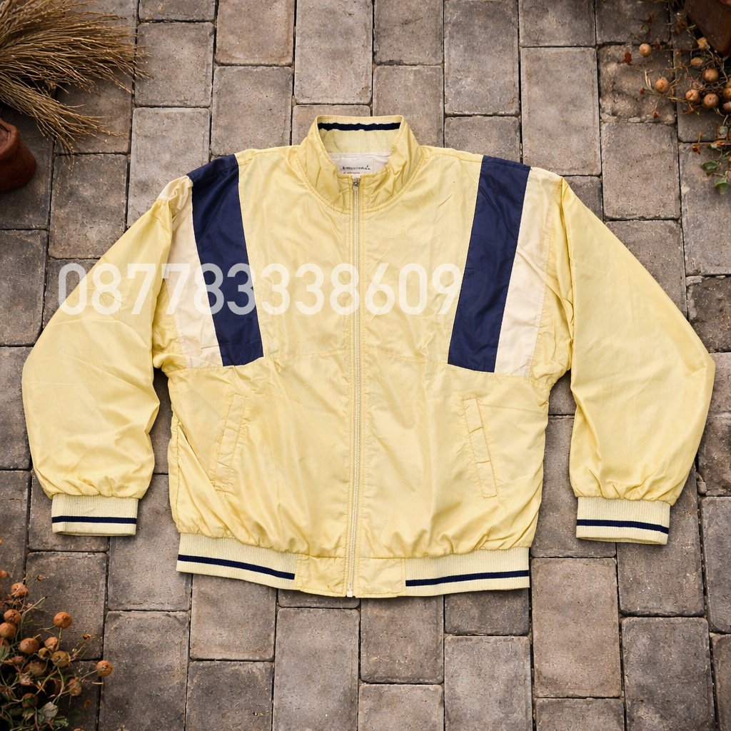 Vintage Jacket Le Coq Sportif QT-5834 (Size L) Bekas