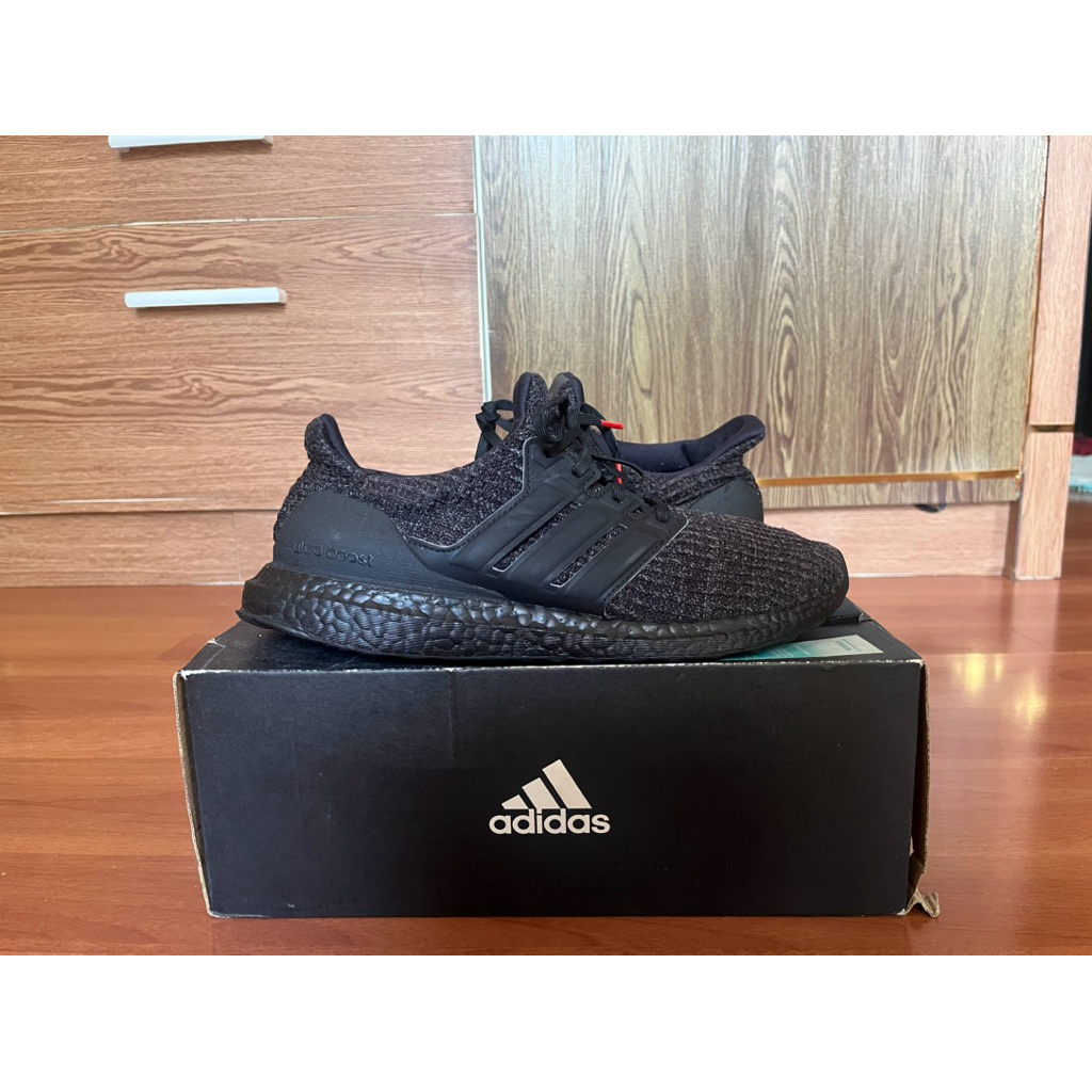 Adidas Ultraboost 4.0 Size 43 1/3 Original Second Sepatu Running Nyaman