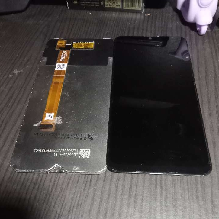 LCD OPPO A54S ORIGINAL COPOTAN RETAK SERABUT SENTUHAN NORMAL