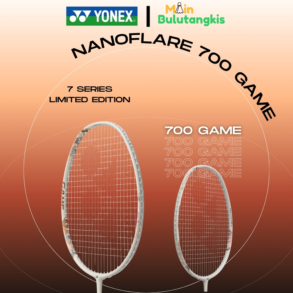 Raket Badminton Yonex Nanoflare 700 Game Light Beige Limited Edition Original