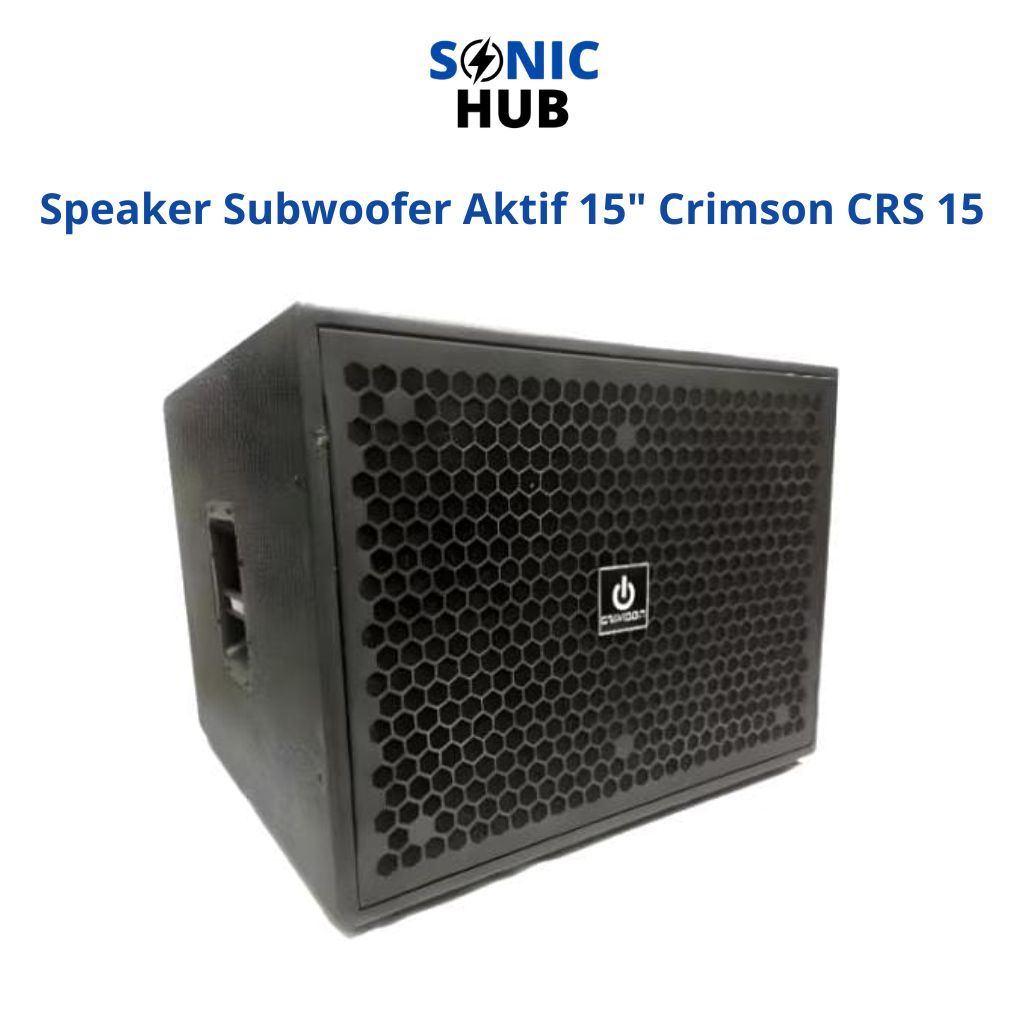 Speaker Subwoofer Aktif 15 Inch Crimson CRS 15 SUB