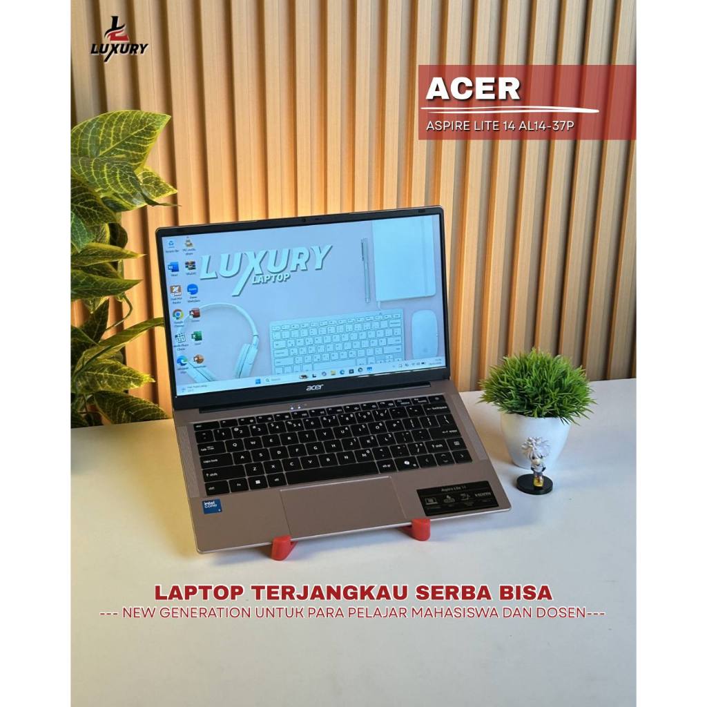 LAPTOP ACER ASPIRE 3 A314-36M SLIM CORE I3 RAM 8GB LPDDR5 SSD 512GB 2ND