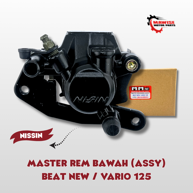 MASTER REM BAWAH ASSY BEAT NEW / VARIO 125 - MASTER REM BAWAH ASSY Kaliper Master Rem Cakram Depan N