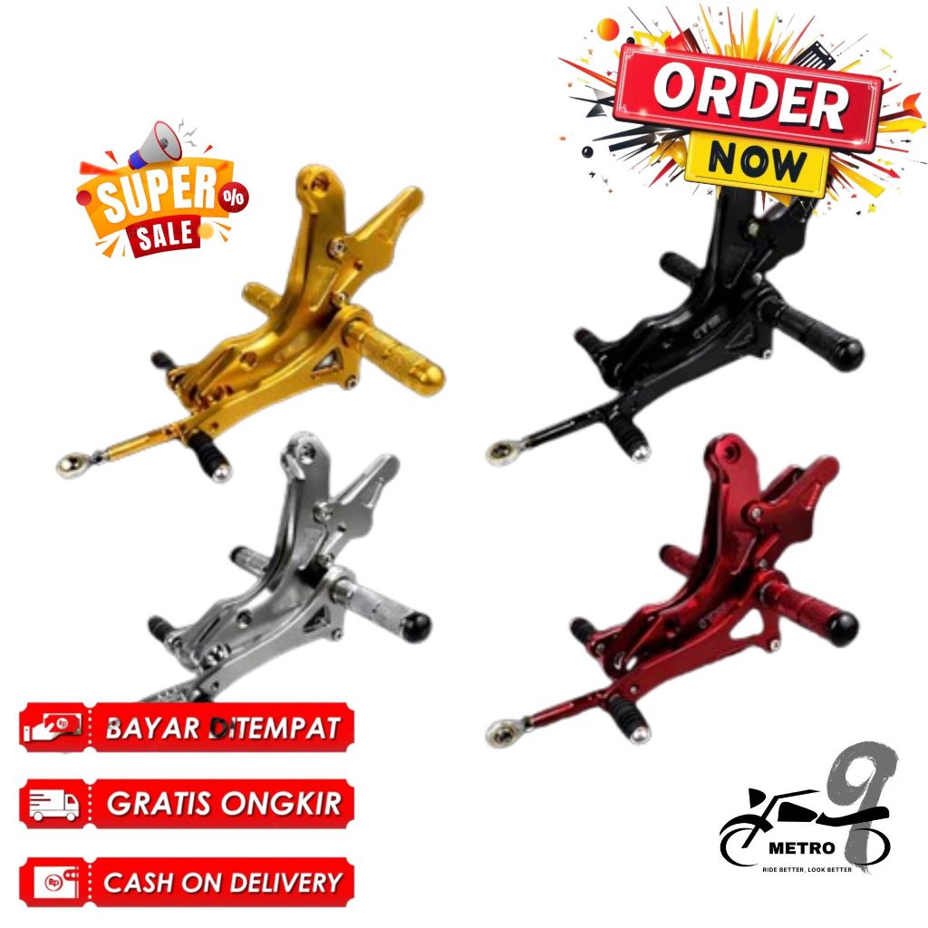 Underbone Footstep Fast Bikes Jupiter Mx New - Mx King - Mx Old Full Cnc