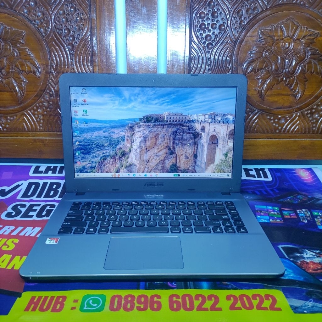 ASUS VIVOBOOK X441BA AMD A4-9125 RAM 8GB SSD 256GB