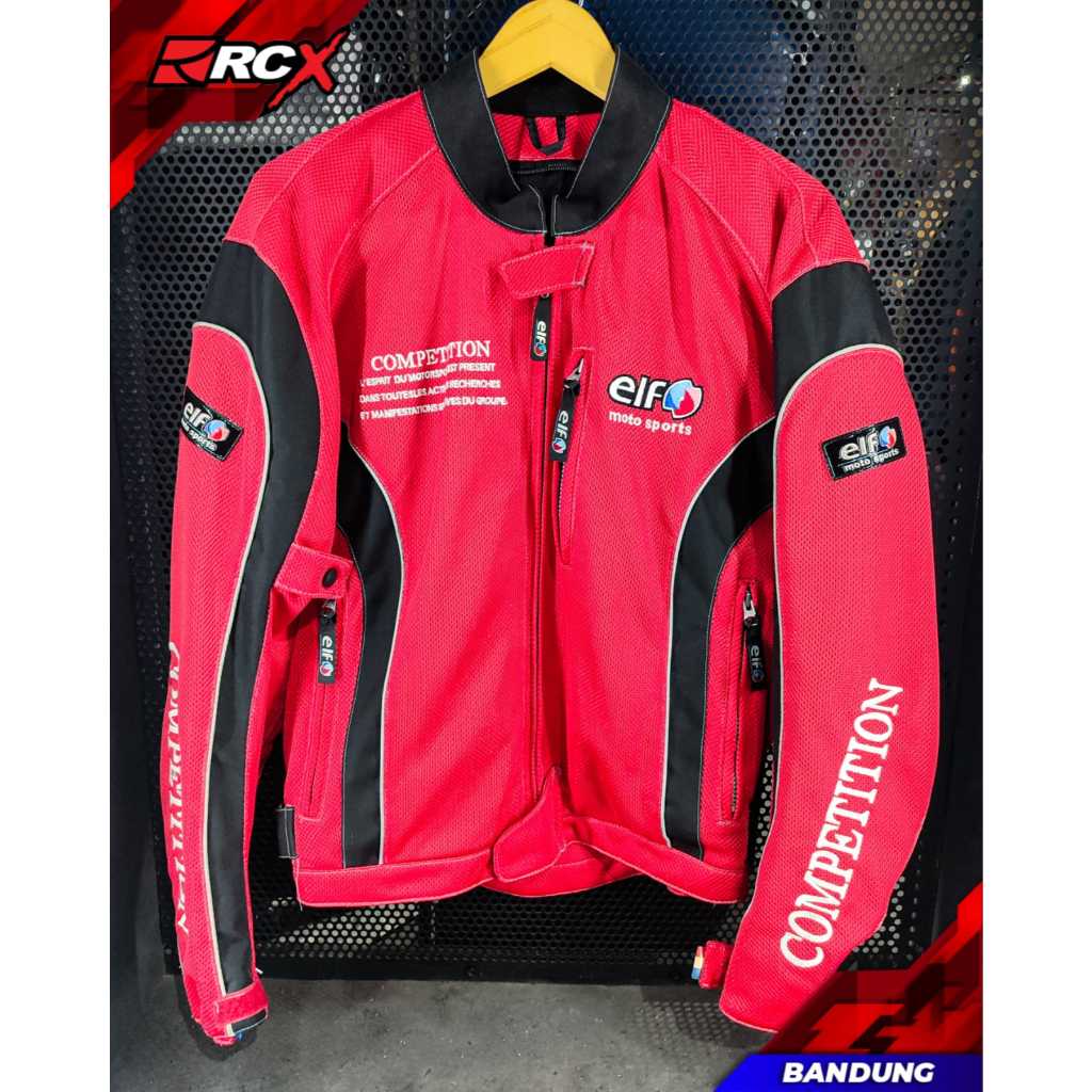 Jaket ELF Competition Red Size M Mesh Jacket France