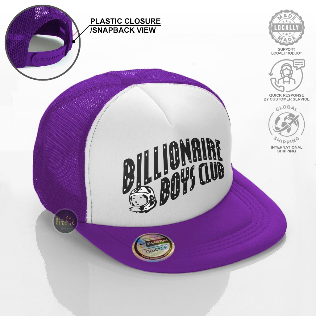 BBC - Topi Snapback Pria /Topi Trucker Jaring /Topi Distro Skena Outfit /Topi Cowok Starboy Kalcer /