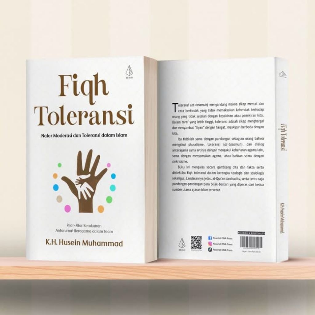 Buku Fiqh Toleransi Karya KH Husein Muhammad, Free TTD Penulis