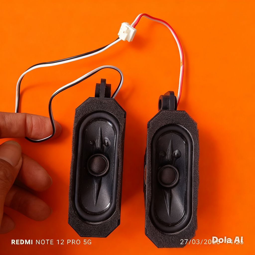 speaker salon sepiker asli cabutan led tv TOSHIBA 32S25KP normal