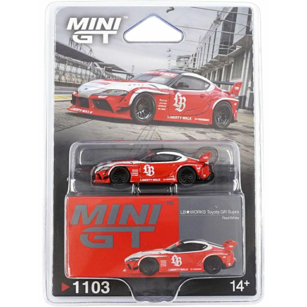 MINI GT LBWK TOYOTA GR SUPRA #1103
