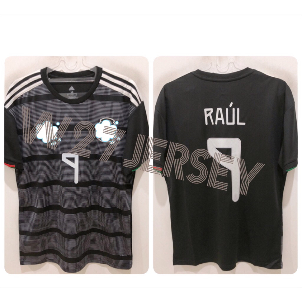 JERSEY MEXICO GOLD CUP 2019 name player Raul + Patch Gold Cup