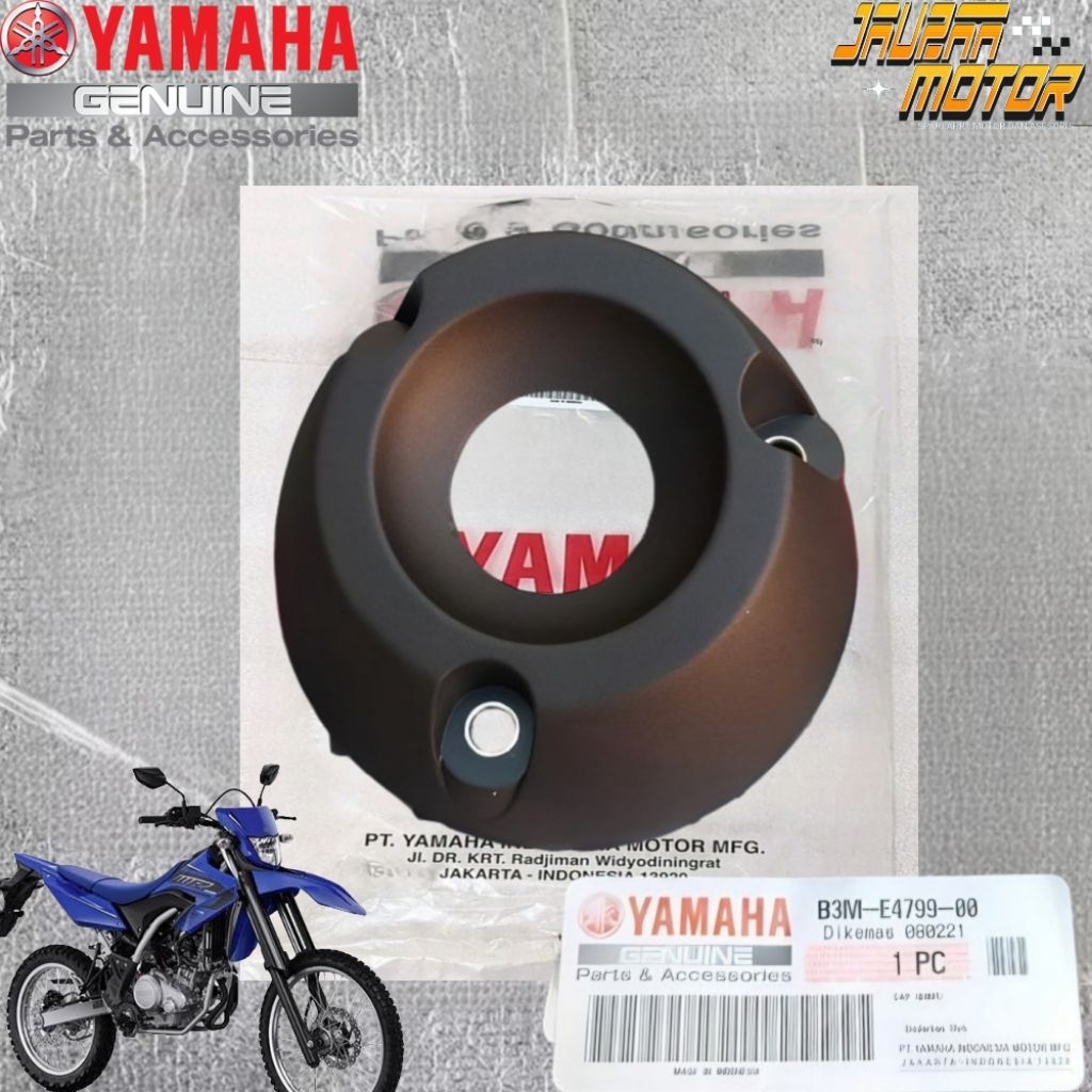 Cap Cover Knalpot Belakang WR155 WR 155 B3M-E4799-00 ORIGINAL YAMAHA