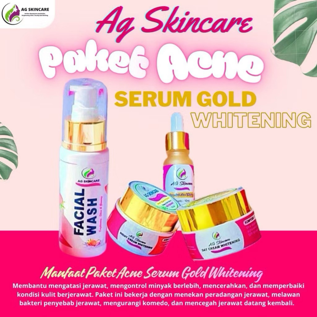 AG SKINCARE ORIGINAL AMAN BPOM WHITENING ACNE