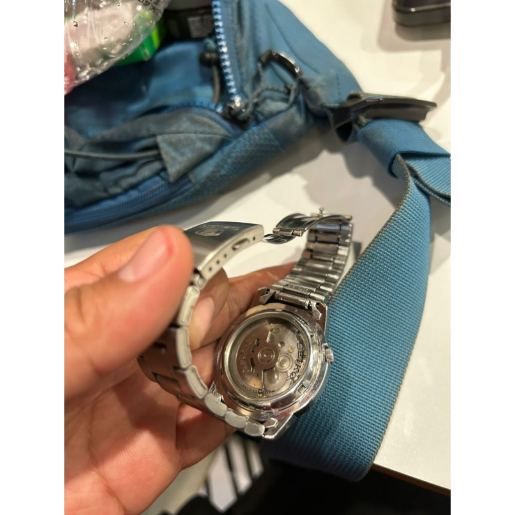jam tangan seiko original automatic terbilang mulus
