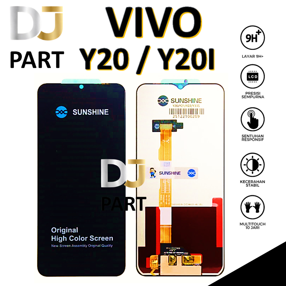 LCD TOUCHSCREEN VIVO  Y20 / Y20I  ORIGINAL 100%