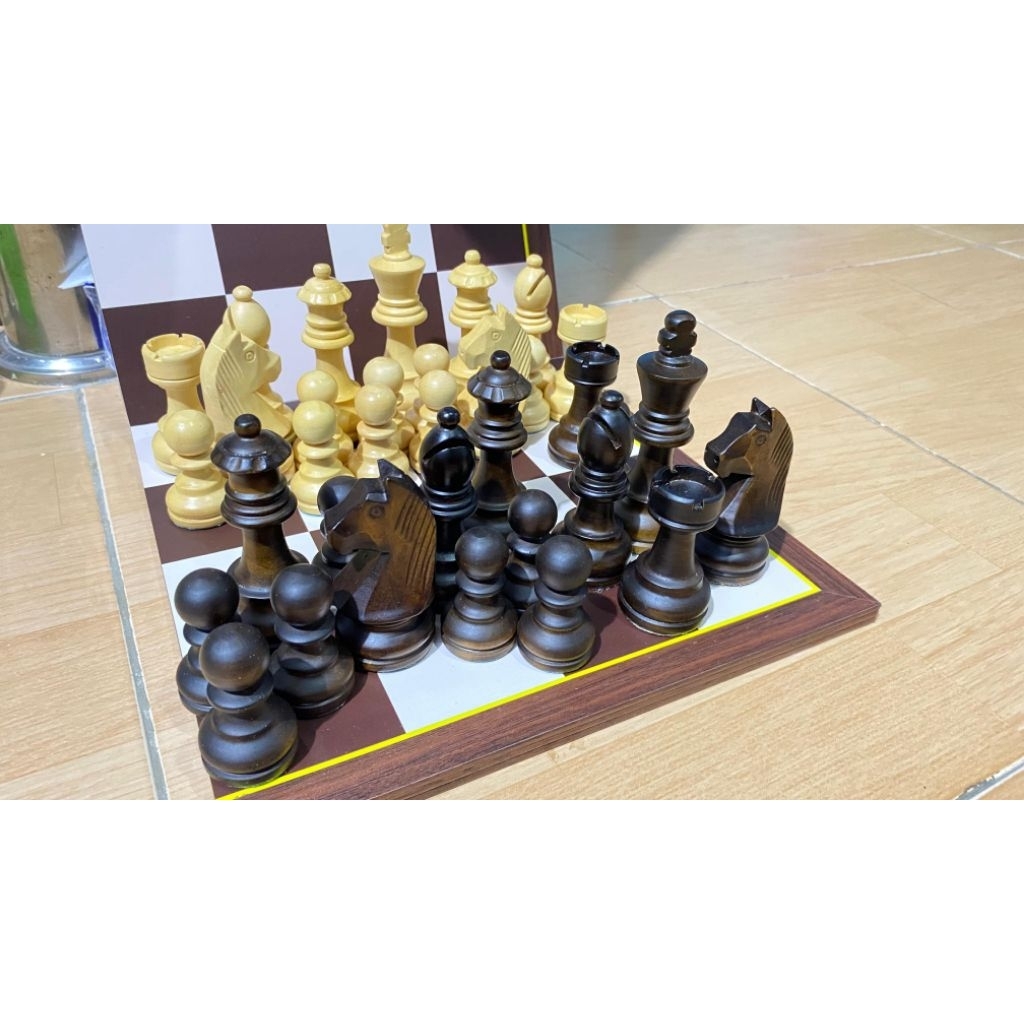 catur dgt mentaos premium, Bidak catur & Papan catur