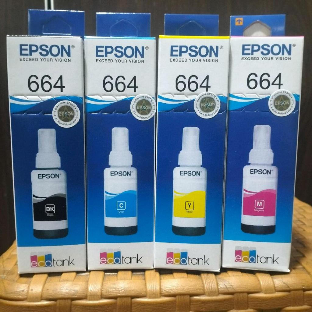Tinta Epson 664 T664 Printer L120 L360 L110