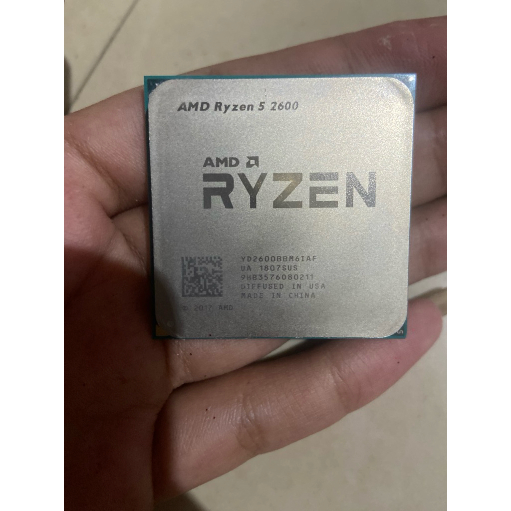 AMD RYZEN 5 2600 Second