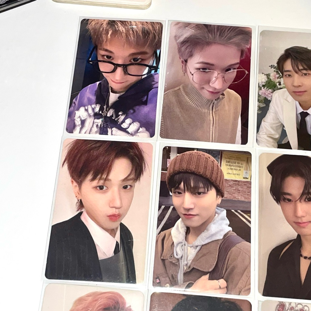 (Clearance Sale) Official Photocard Riwoo Boynextdoor Hyunjin Straykids Sunwoo The Boyz Yunjin Le Ss