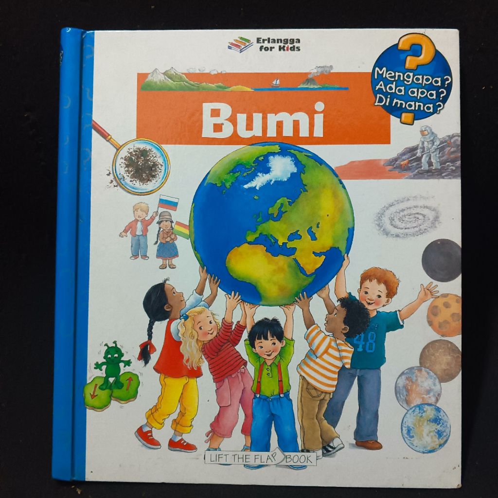Boardbook Lift The Flaps Bumi Erlangga for Kids