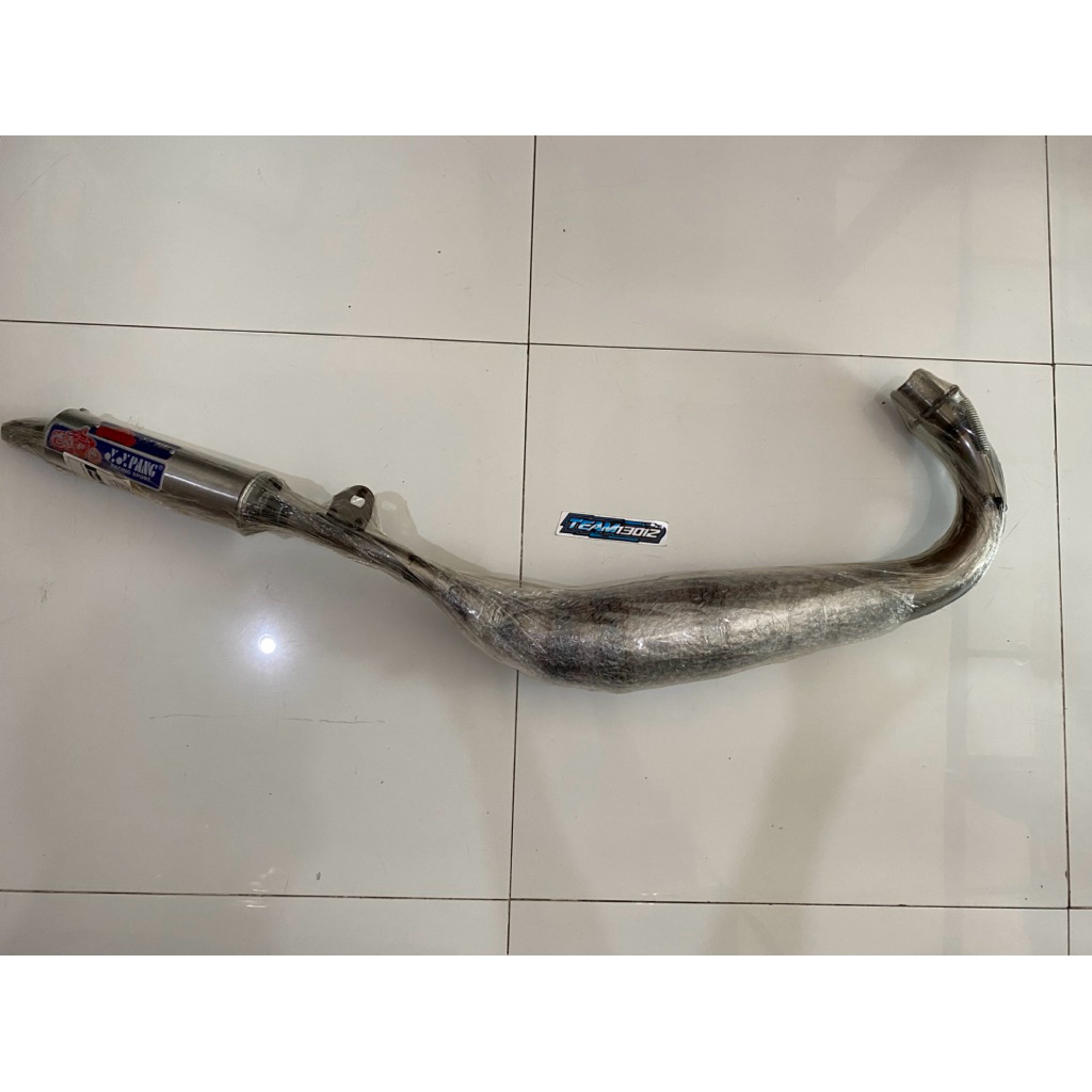 KNALPOT YY PANG SATRIA 2TAK RG TYPE P ORIGINAL