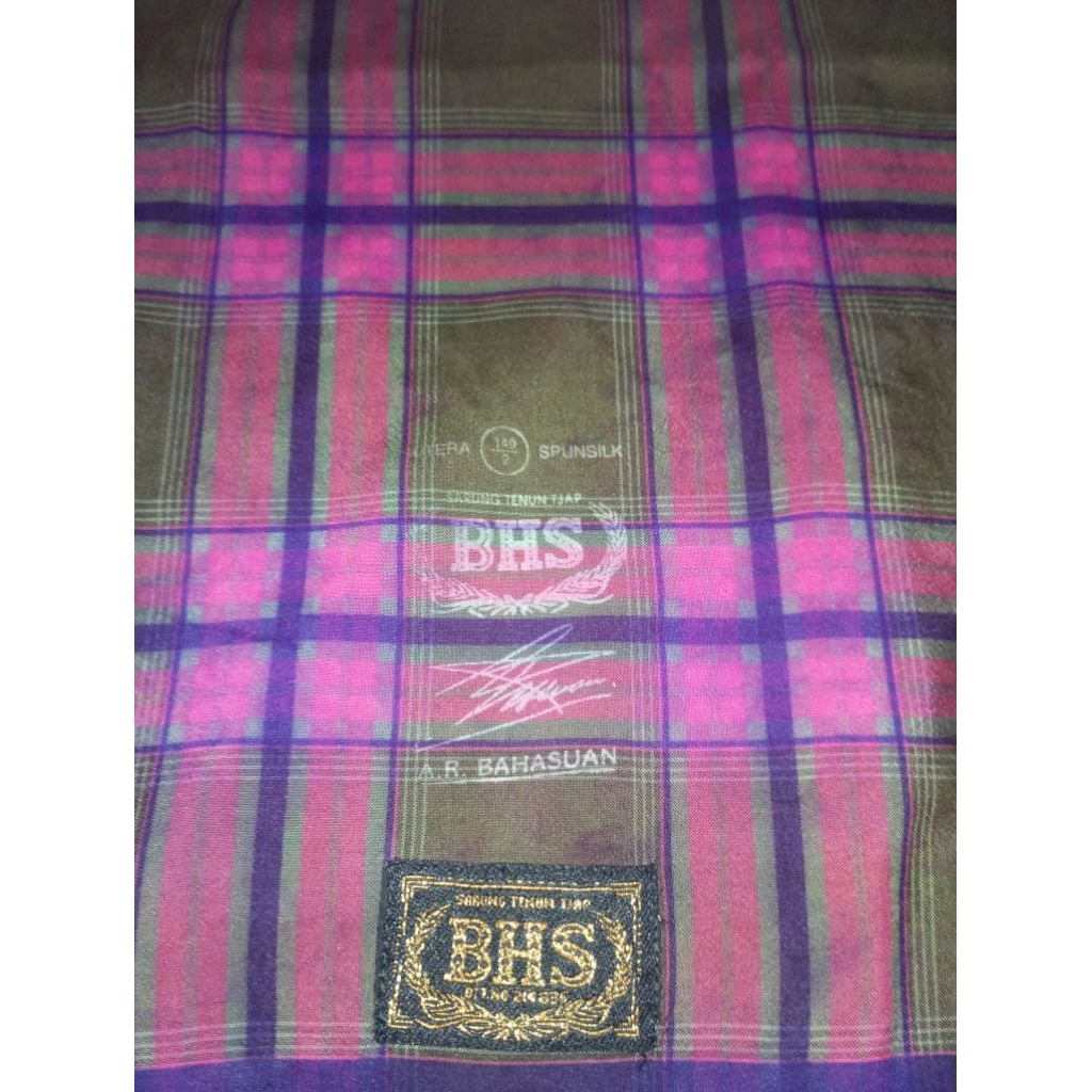 sarung BHS KKR full sutra spunslik second minus