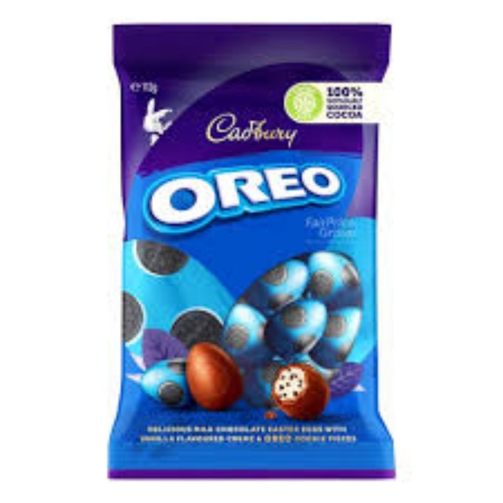 Cadbury Oreo easter egg mini eggs coklat paskah Australia