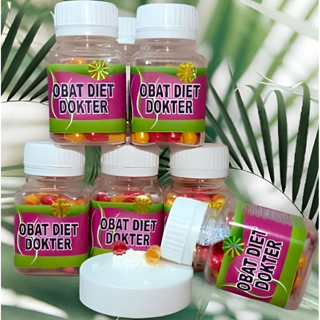 OBAT DIET DOKTER/PELANGSING HERBAL ORIGINAL BPOM(isi 30 capsul)