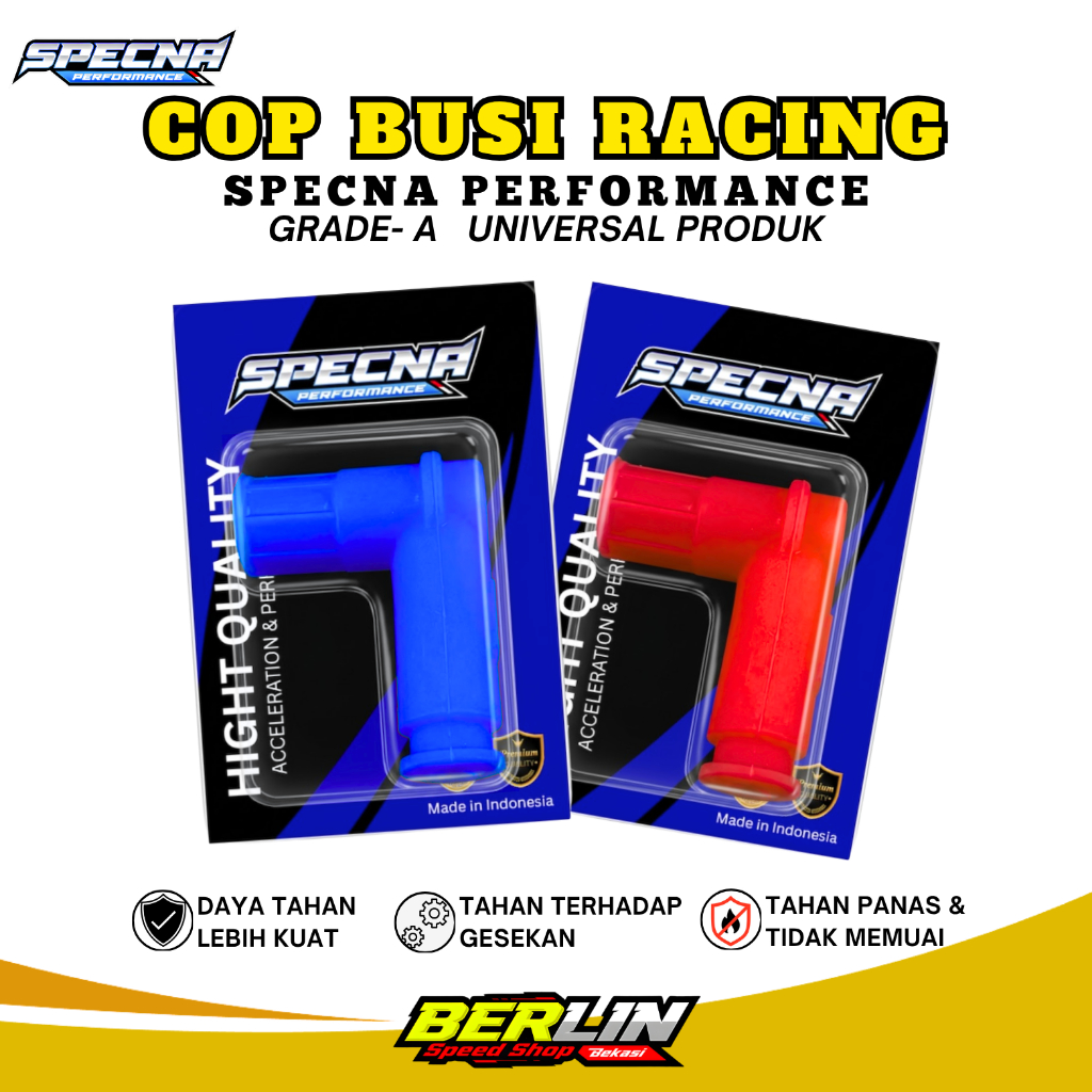 Cop Busi Cangklong Busi SPECNA RACING Vario PCX ADV Beat Scoopy Supra X Universal Honda
