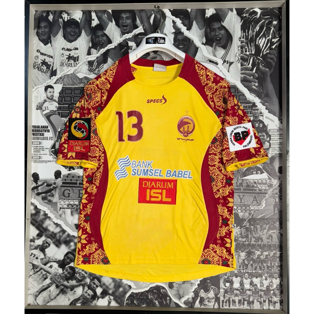 Jersey Sriwijaya Fc Home Original Specs #Budi