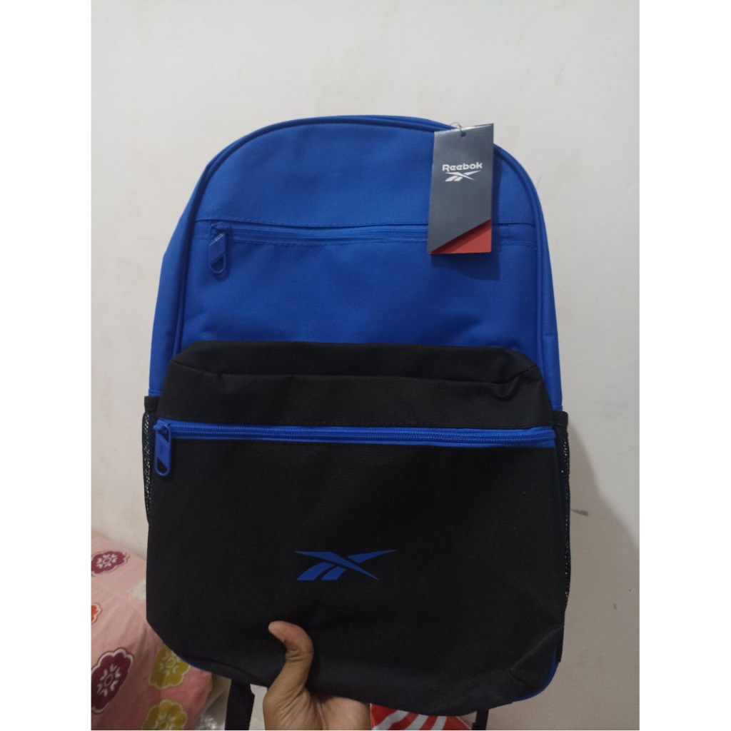 Tas Punggung Reebok Backpack Balin Summit - Blue (New Original)