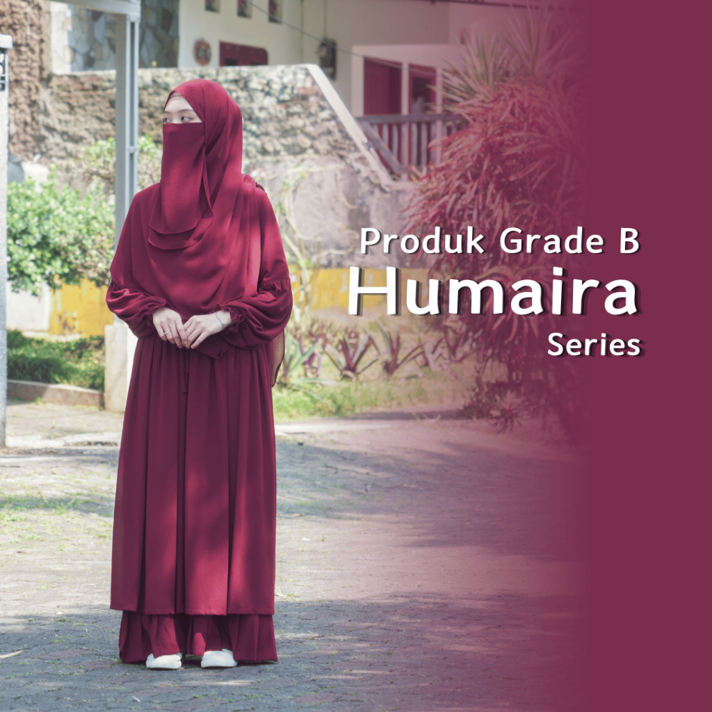 (READY STOCK) DRESS HUMAIRA SERIES / DRESS GAMIS BUSUI / DRESS GAMIS WISUDA / DRESS ASYALIA GRADE B