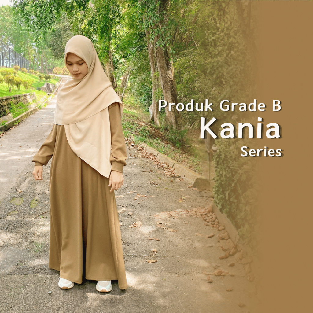 (READY STOCK) DRESS NEW KANIA SERIES / DRESS GAMIS BUSUI / DRESS GAMIS WISUDA / DRESS ASYALIA GRADE 