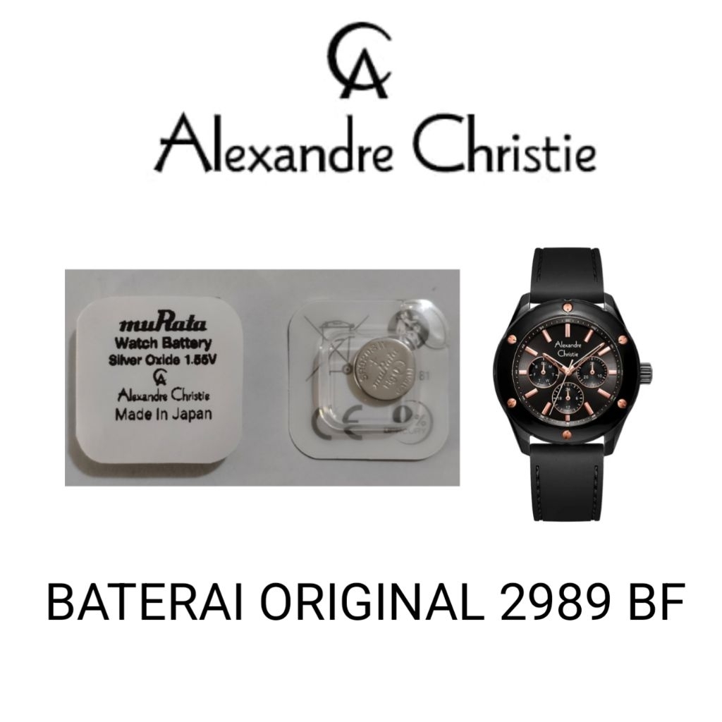 Baterai Alexandre Christie original 2989 BF
