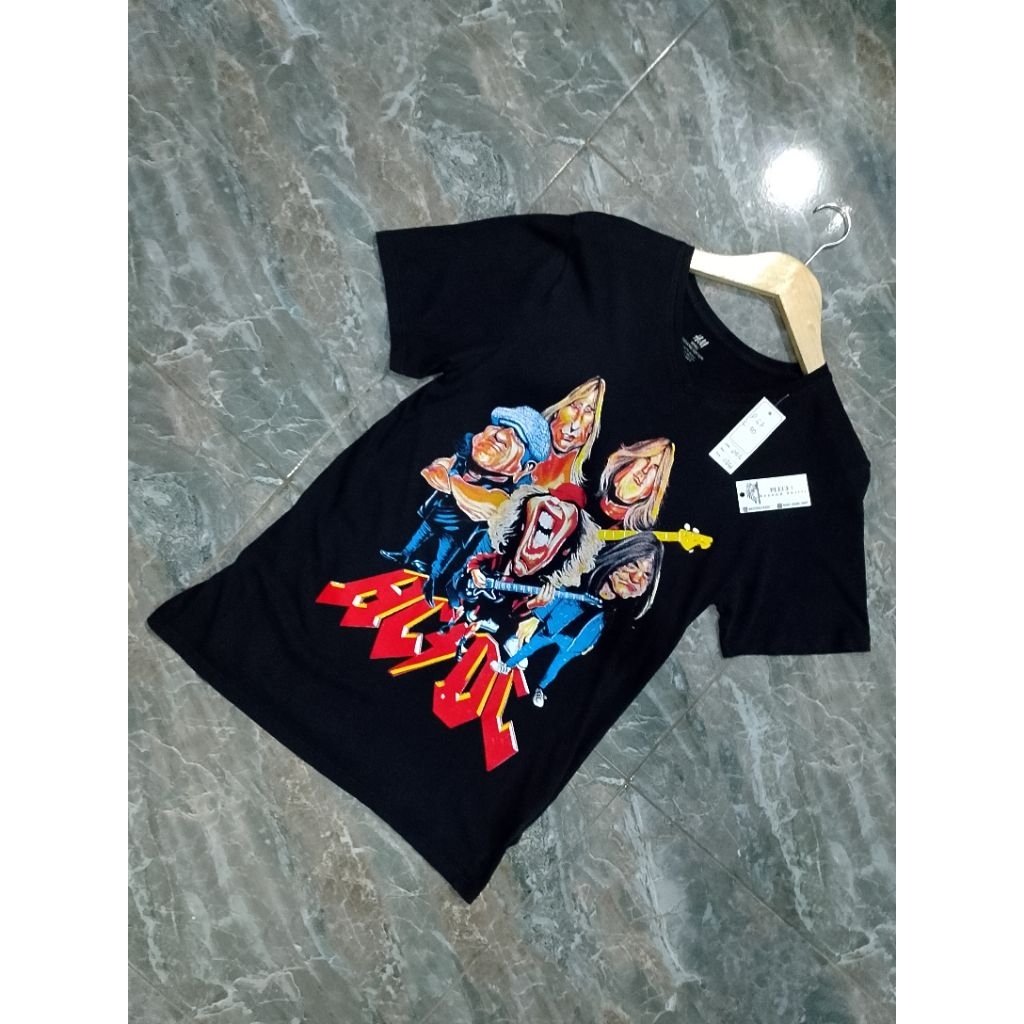 Kaos Band/T-shirt Musik/Kaos Brand/Colaboration/official band Musik/Second Band/Second Brand/Kaos se