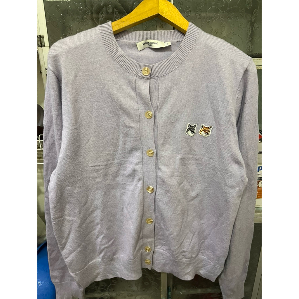 cardigan maison kitsune