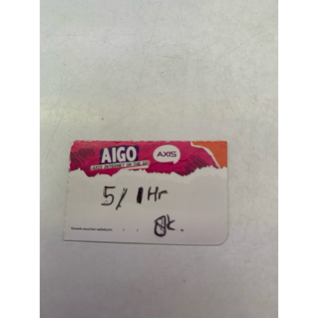 Voucher Axis 5GB 1 Hari