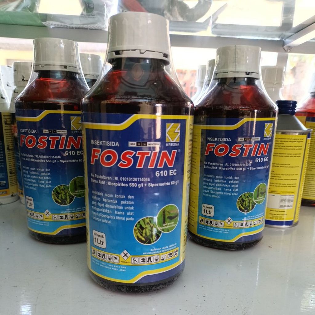 Insektisida Fostin 610 EC 1liter Efektif, Praktis, Hemat