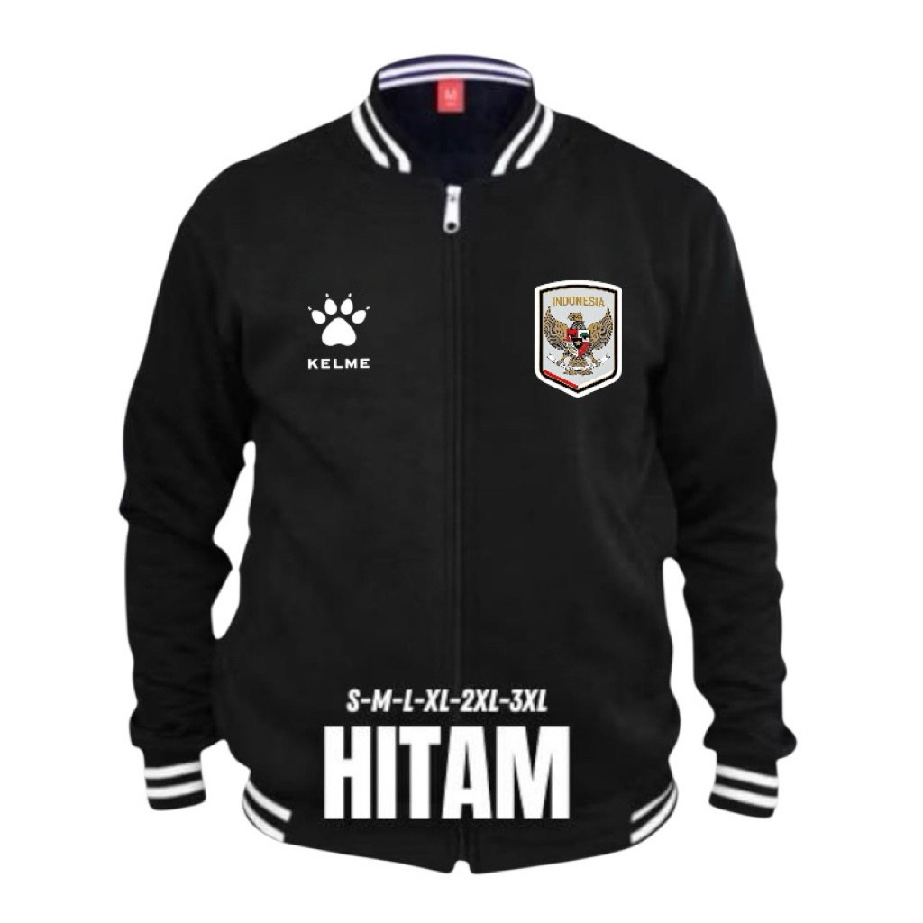 JAKET VARSITY TIMNAS INDONESIA / TIMNAS 2026 /JAKET CLUB BOLA TERBARU