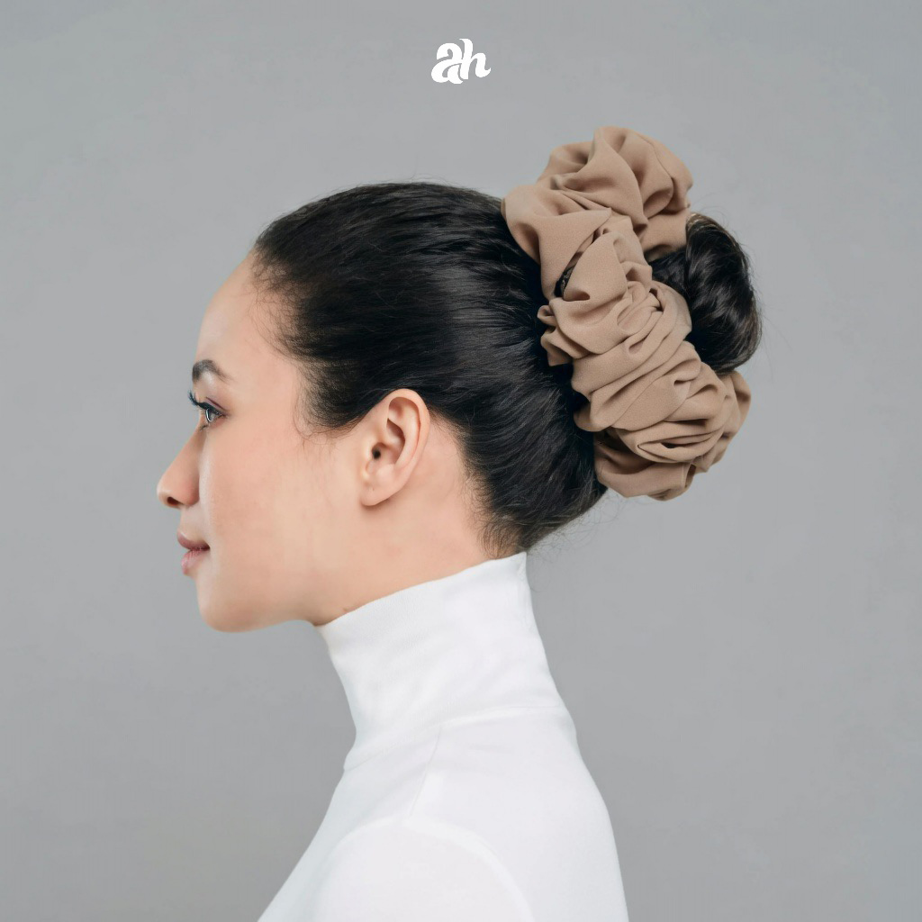 Adreena - Scrunchie jumbo / ikat rambut jumbo / cevol ikat rambut