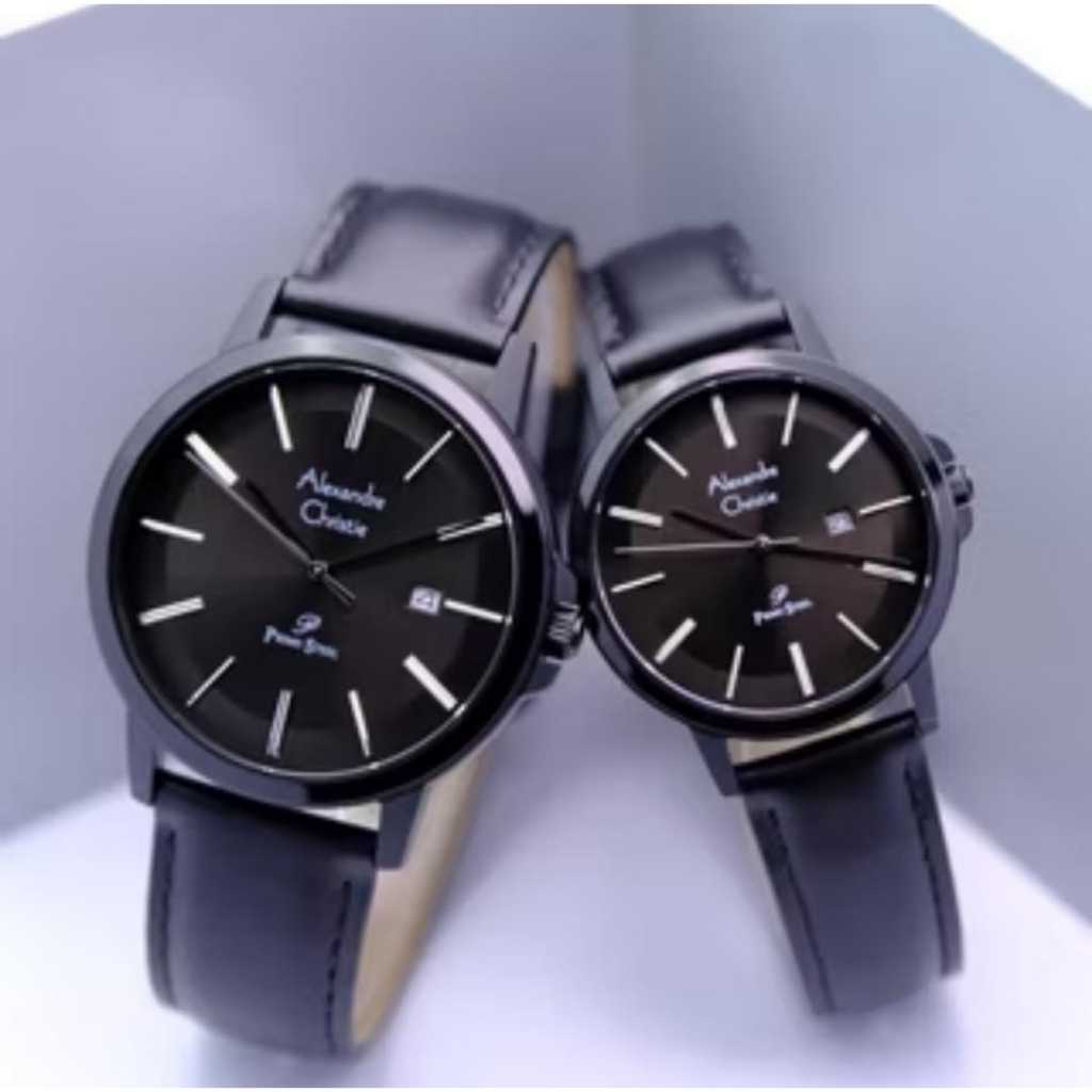 Jam Tangan Couple Alexandre Christie Primo Steel AC 1036