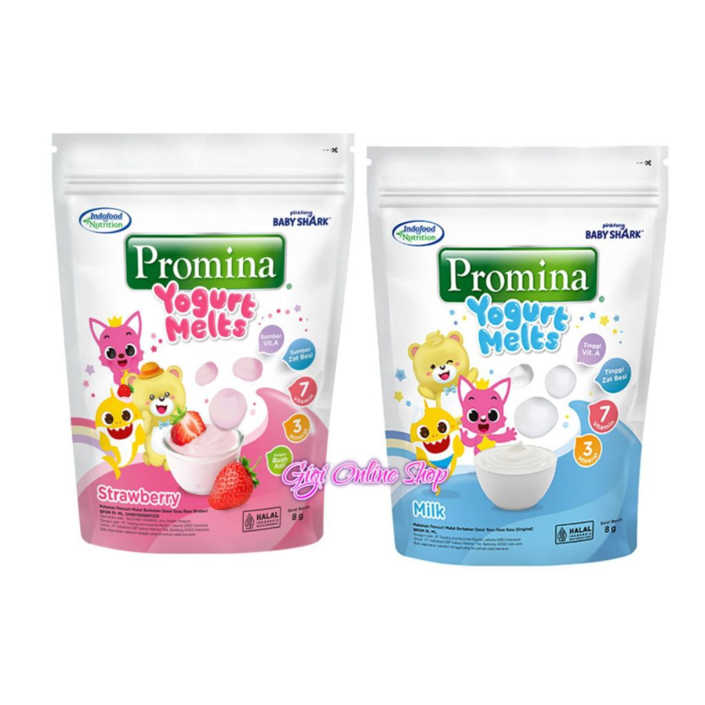 PROMINA Yoghurt Melts Snack Cemilan Bayi mulai 8 bulan