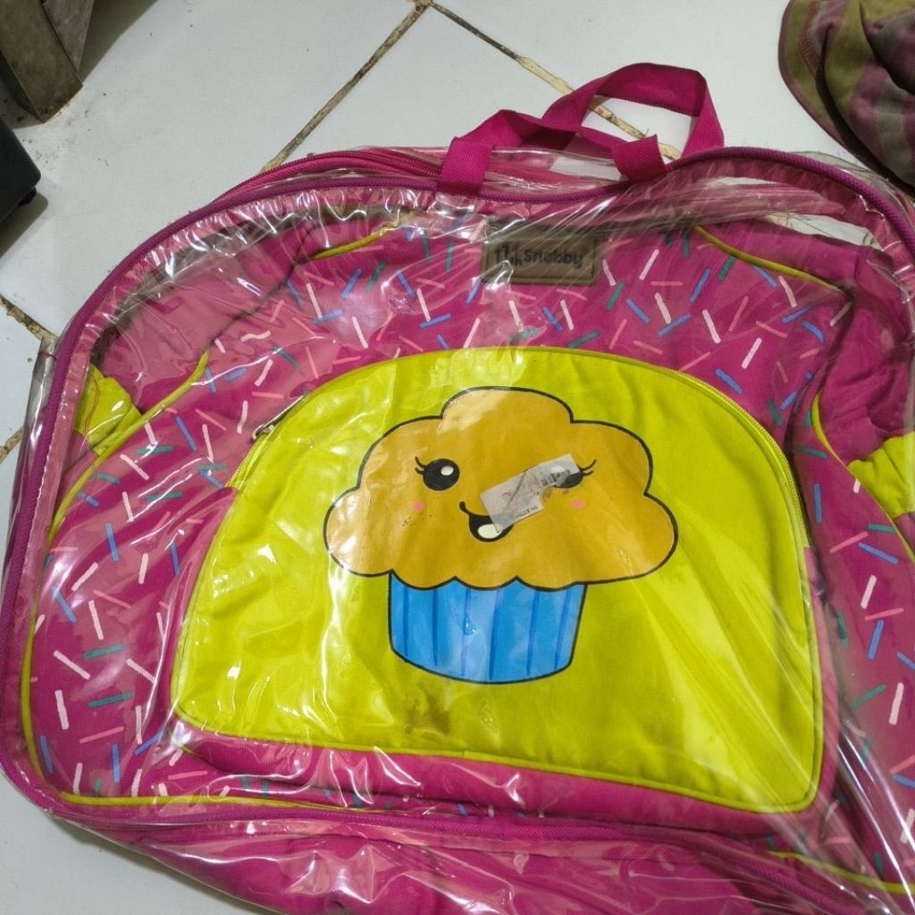 eks kado tas bayi besar snobby pink
