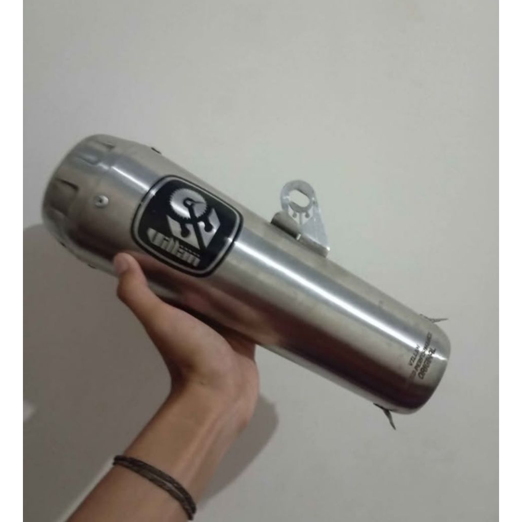 Knalpot Fullsystem Villan All New Ninja 250 fi tahun 2018 Up