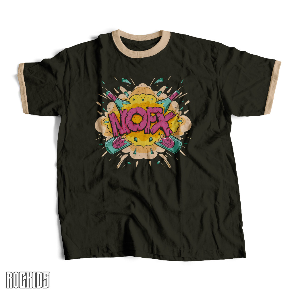 nofx - ringer tee - kaos dewasa dan anak nofx - kaos nofx - kaos nofx anak - tshirt nofx - nofx tshi