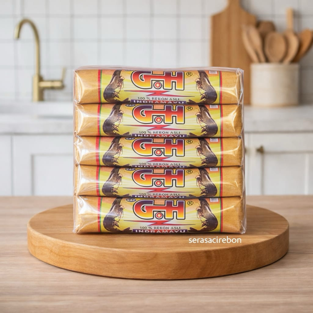 GH TERASI GH UDANG Khas Cirebon 1 Pak Isi 5 Pcs 100% Rebon Asli Indramayu